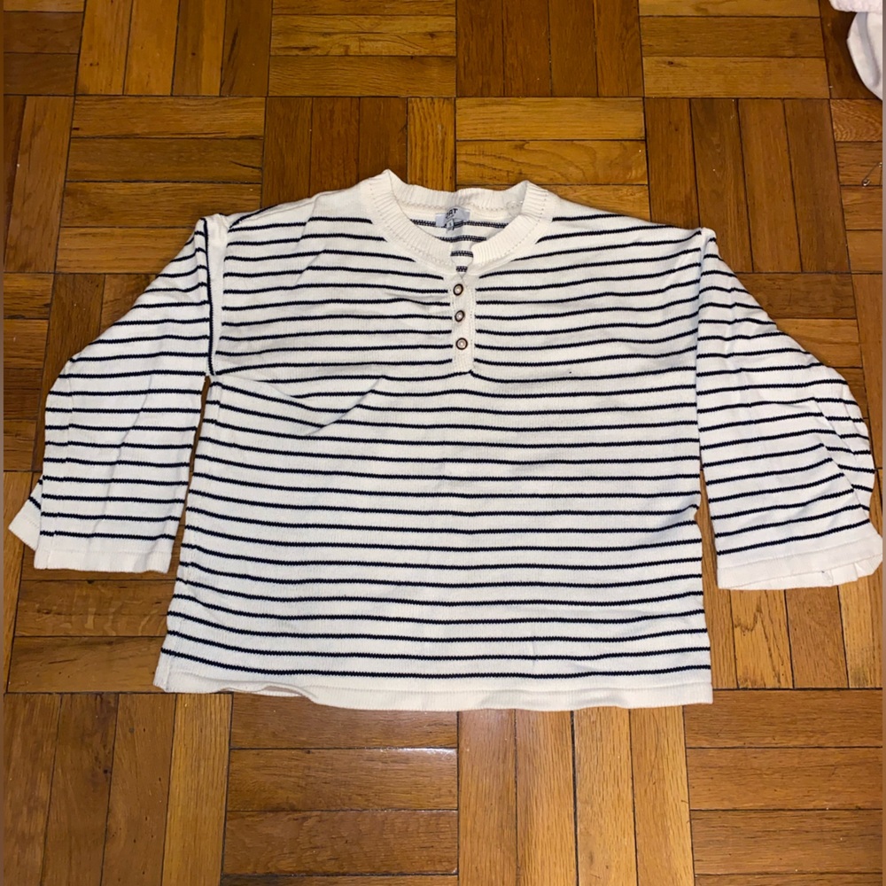 Oversized Striped Sweater